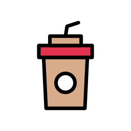 Paper cup icon