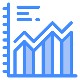 Statistical chart icon
