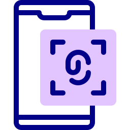 지문 스캔 icon