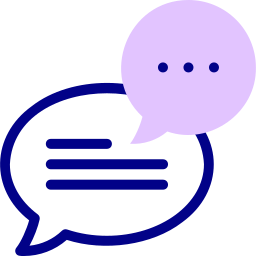 Speech bubble icon