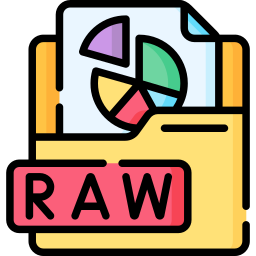 Raw file icon