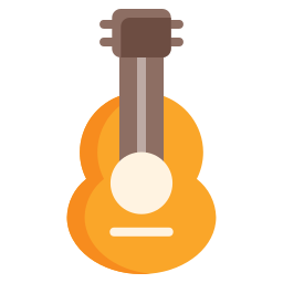 guitare acoustique Icône