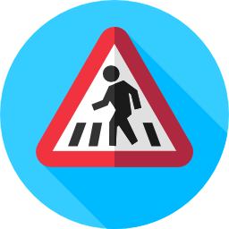 Пешеход иконка