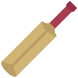 mazza da cricket icona