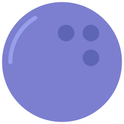 Bowling ball icon