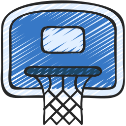 Basketball hoop icon