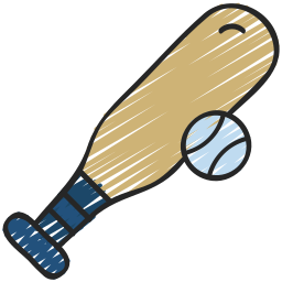 Baseball bat icon