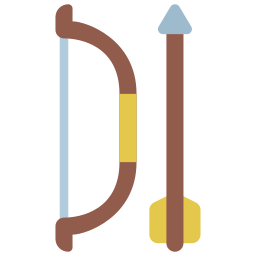 arco e flecha Ícone