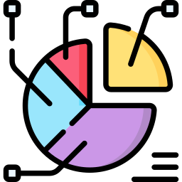 cirkeldiagram icoon