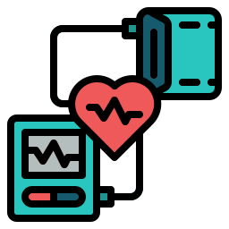 Blood pressure gauge icon