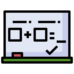 Chalkboard icon