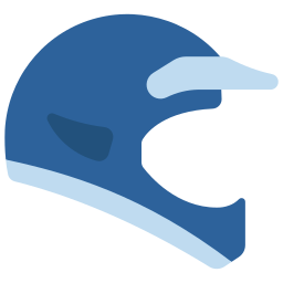 Motor helmet icon