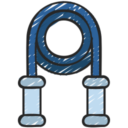 corda per saltare icona