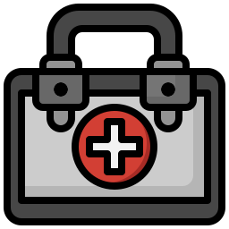 First aid kit icon