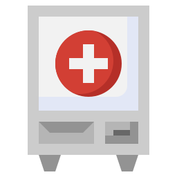 First aid kit icon