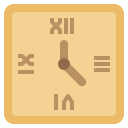 Wall clock icon