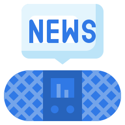 News report icon