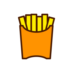 French fries icon