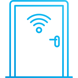 Smart door icon