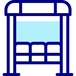 Bus station icon