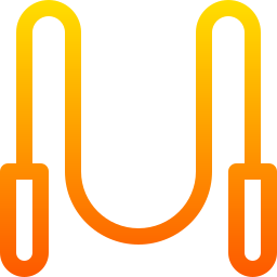 Jumping rope icon