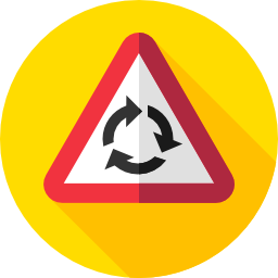 원형 교차로 icon