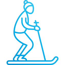 sciare icona