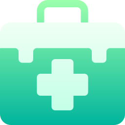 First aid kit icon