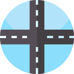 횡단 도로 icon