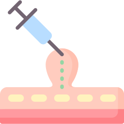 Cyst removal icon