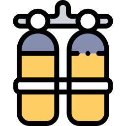 tanque de oxígeno icono