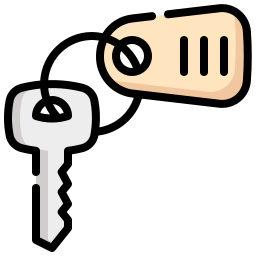 clef de chambre Icône