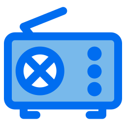 scatola radio icona