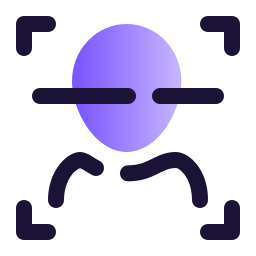 gezichtsscanner icoon