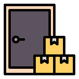 Door delivery icon