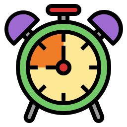 Alarm clock icon