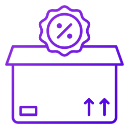 Delivery box icon