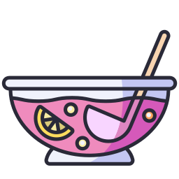 Punch bowl icon