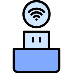 conexión inalámbrica icono