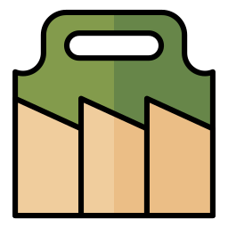 Bottle carrier icon