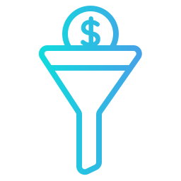 Sales funnel icon