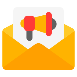 Email marketing icon