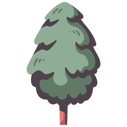 Pine tree icon