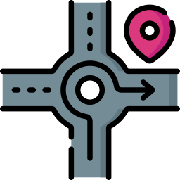 Roundabout icon