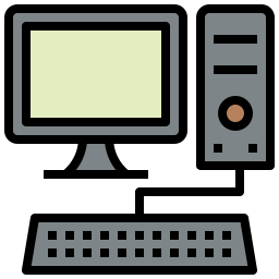 Personal computer icon