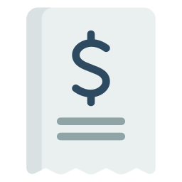 Receipt icon