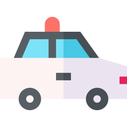 coche de policía icono