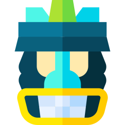 Tiki mask icon