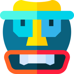 Tiki mask icon