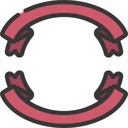 cinta circular icono